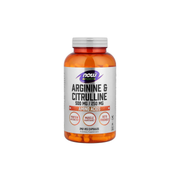 Now Sports Arginine & Citrulline 500mg/250mg amino acids- 120 veg capsules