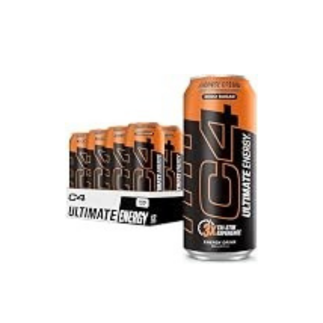 Cellucor C4 Ultimate Energy Zero Sugar Non-Stim 473ML Orange Cream