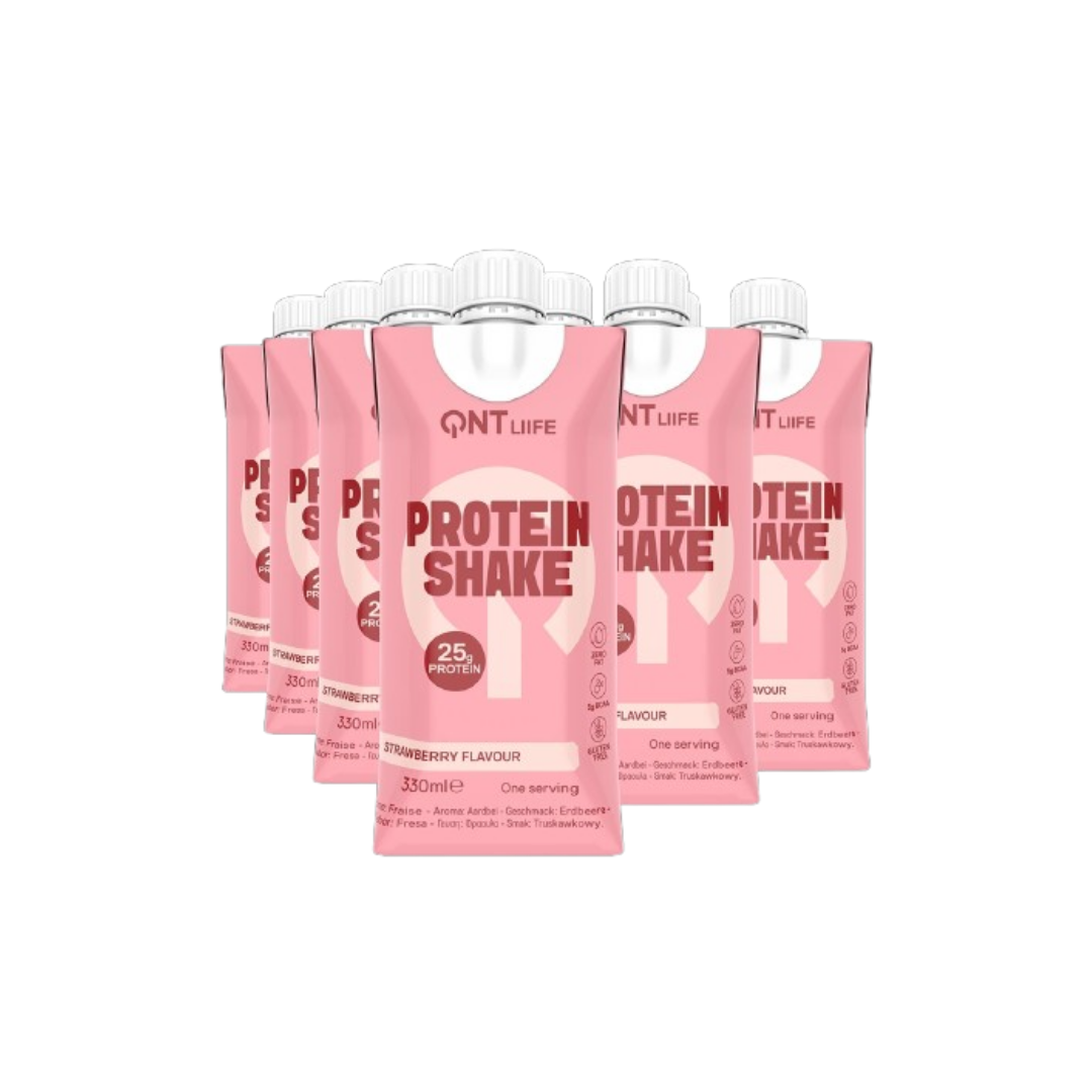 QNT Protein Shake 25G 330ML Strawberry
