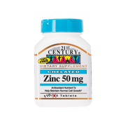 21st century Chelated zinc 50 mg- 110 tablets