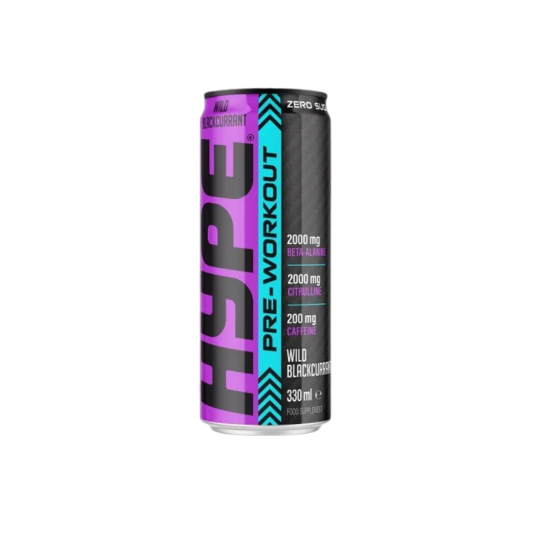 Hype preworkout 330ML Black Current